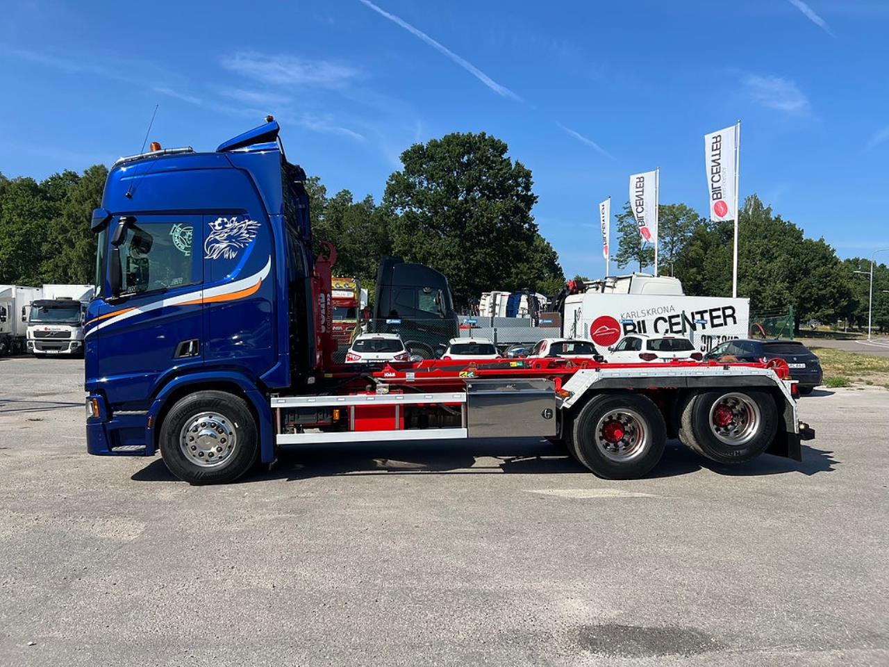 Scania R650 6x2 Lastv&auml;xlare, Euro 6 2020 - Krok/Lastv&auml;xlare