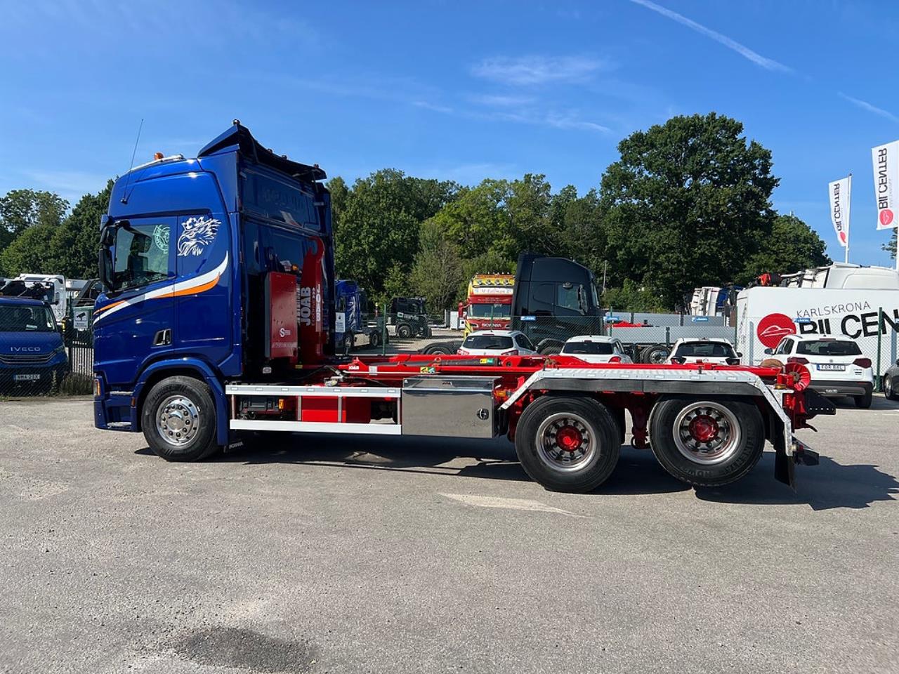 Scania R650 6x2 Lastv&auml;xlare, Euro 6 2020 - Krok/Lastv&auml;xlare