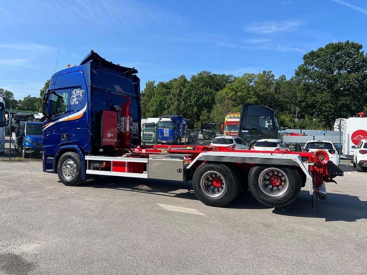 Scania R650 6x2 Lastv&auml;xlare, Euro 6 2020 - Krok/Lastv&auml;xlare