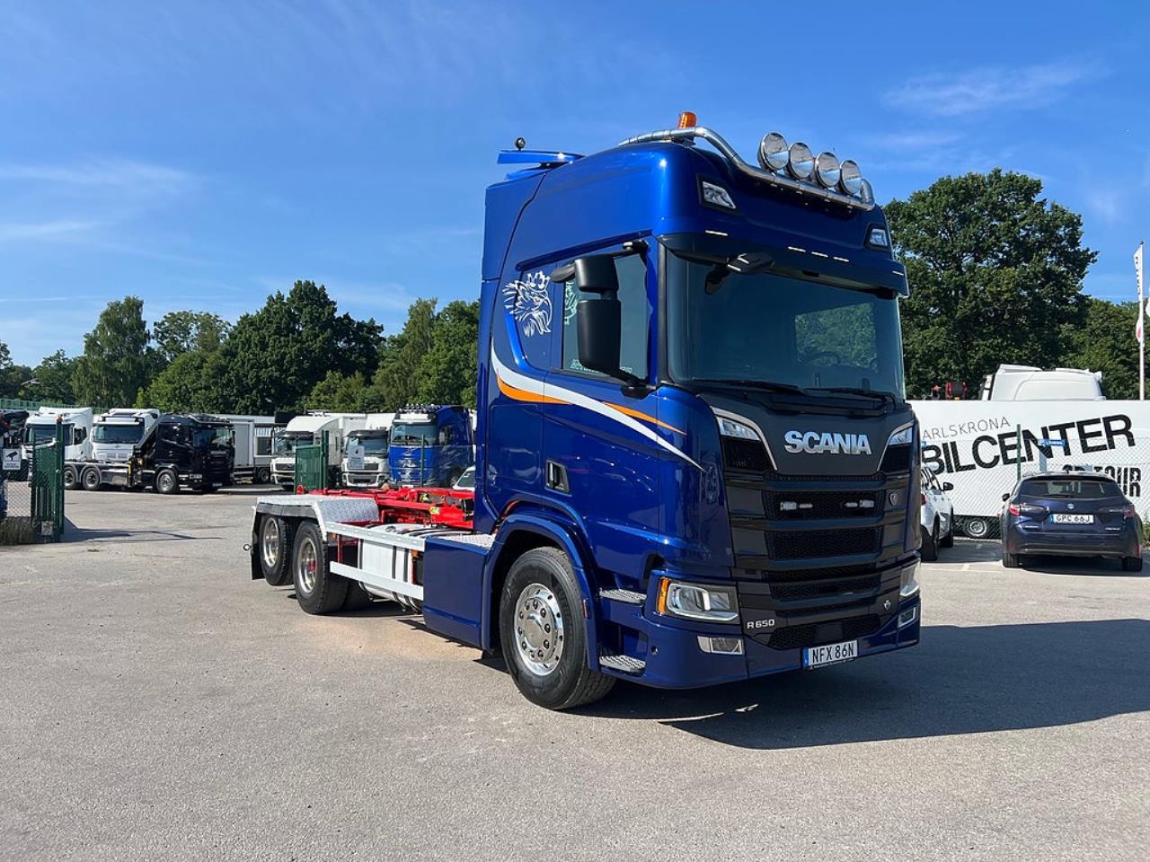 Scania R650 6x2 Lastv&auml;xlare, Euro 6 2020 - Krok/Lastv&auml;xlare