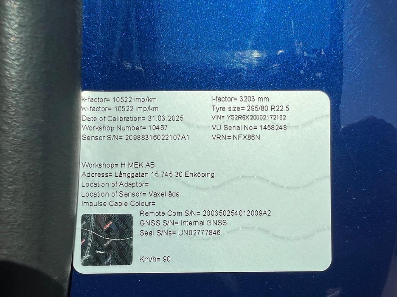 Scania R650 6x2 Lastv&auml;xlare, Euro 6 2020 - Krok/Lastv&auml;xlare