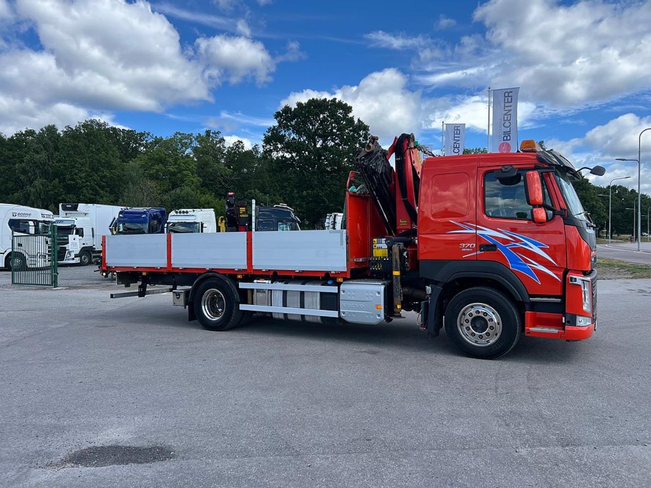 Volvo FM 370 4x2 Kranbil, Palfinger Kran, Euro 6 2017 - Kran