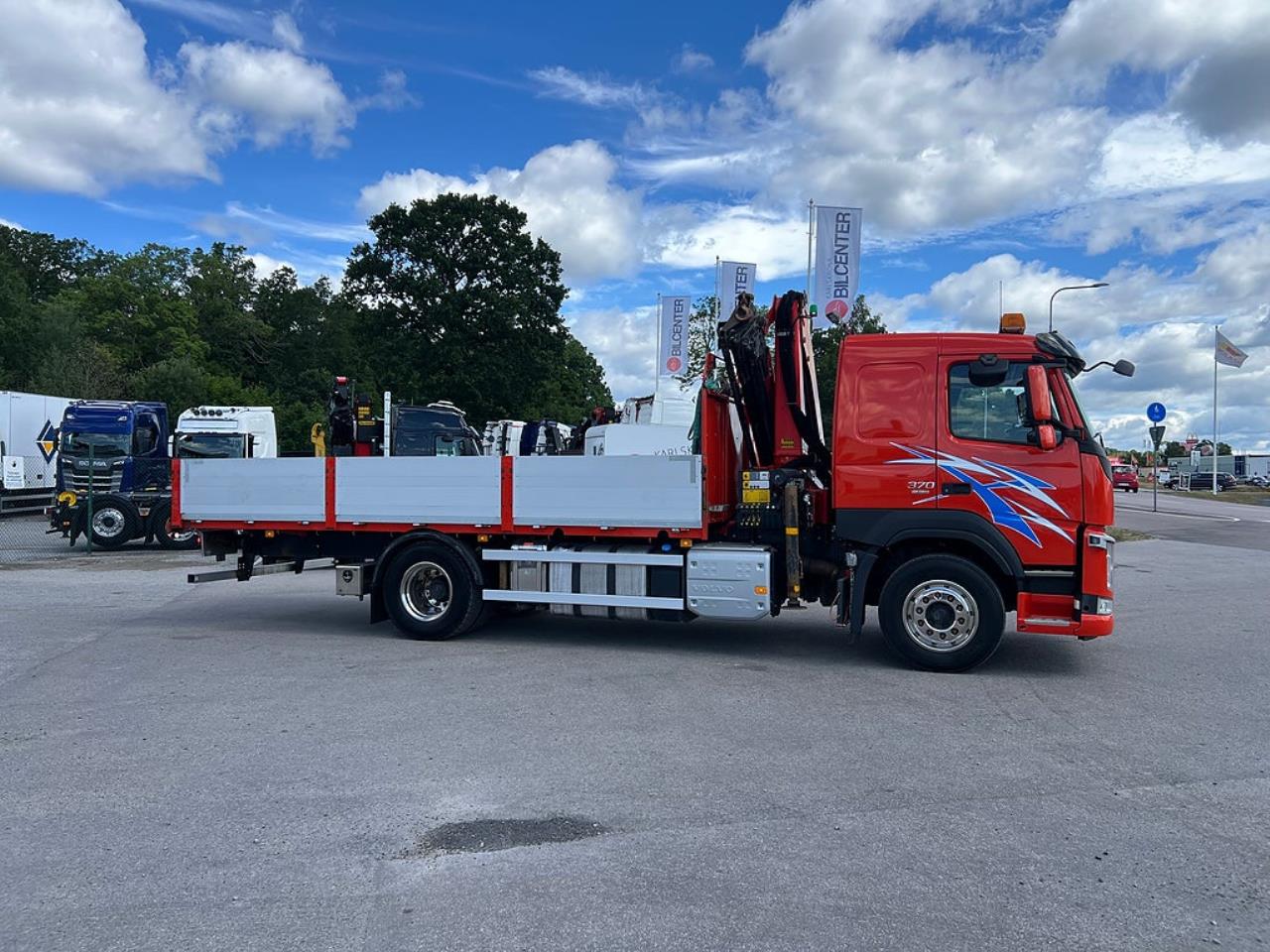 Volvo FM 370 4x2 Kranbil, Palfinger Kran, Euro 6 2017 - Kran