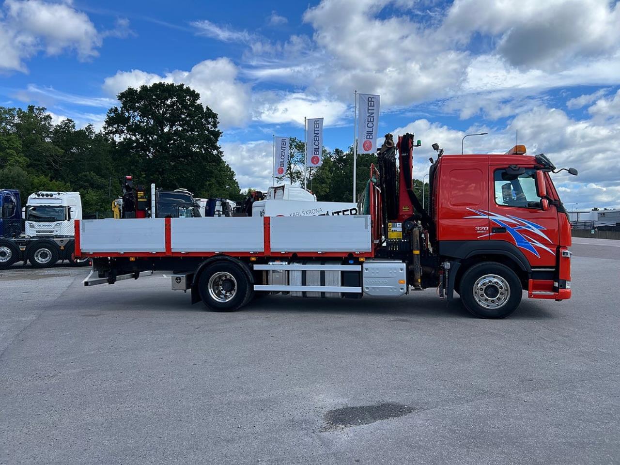 Volvo FM 370 4x2 Kranbil, Palfinger Kran, Euro 6 2017 - Kran