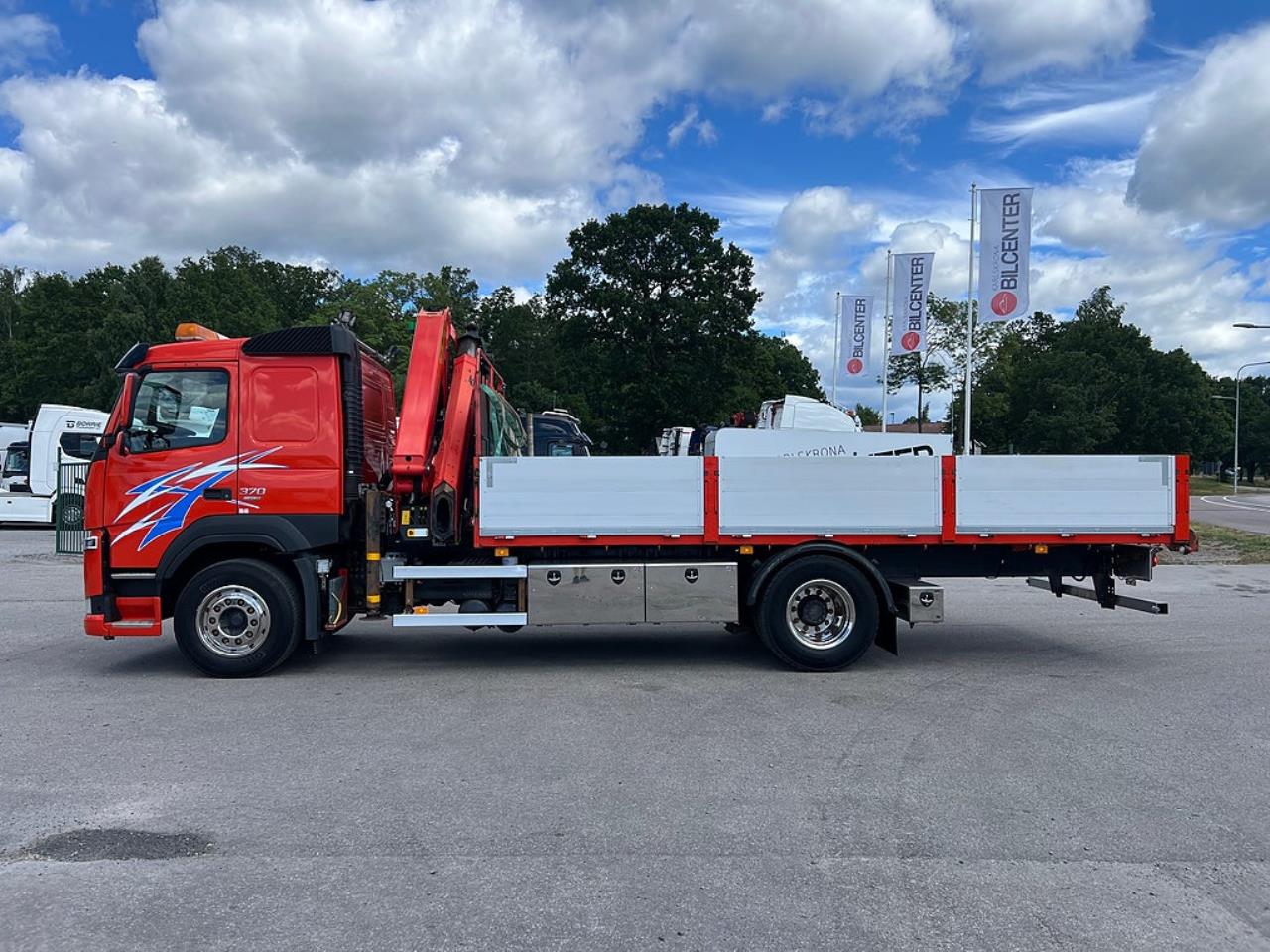 Volvo FM 370 4x2 Kranbil, Palfinger Kran, Euro 6 2017 - Kran