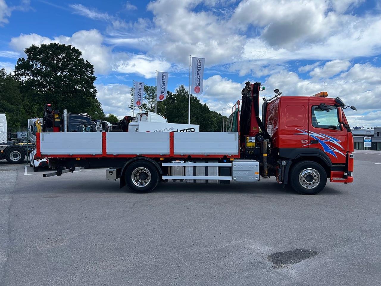 Volvo FM 370 4x2 Kranbil, Palfinger Kran, Euro 6 2017 - Kran