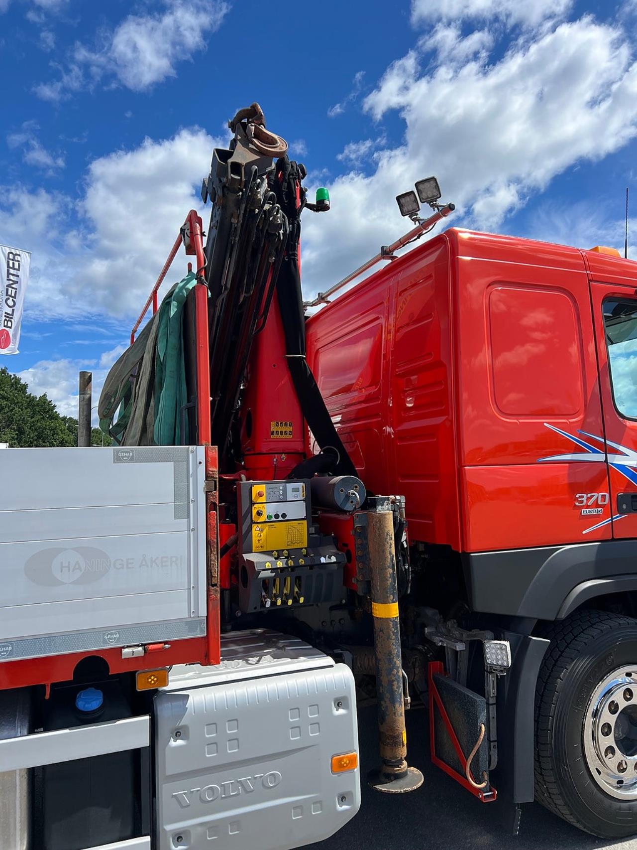Volvo FM 370 4x2 Kranbil, Palfinger Kran, Euro 6 2017 - Kran
