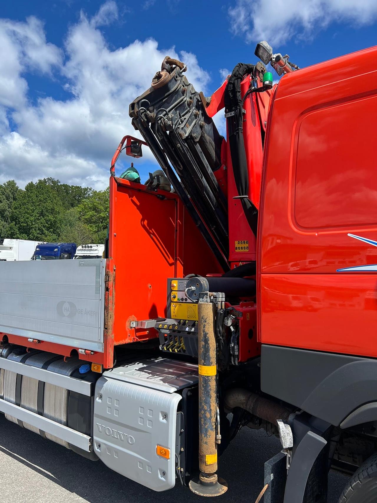 Volvo FM 370 4x2 Kranbil, Palfinger Kran, Euro 6 2017 - Kran