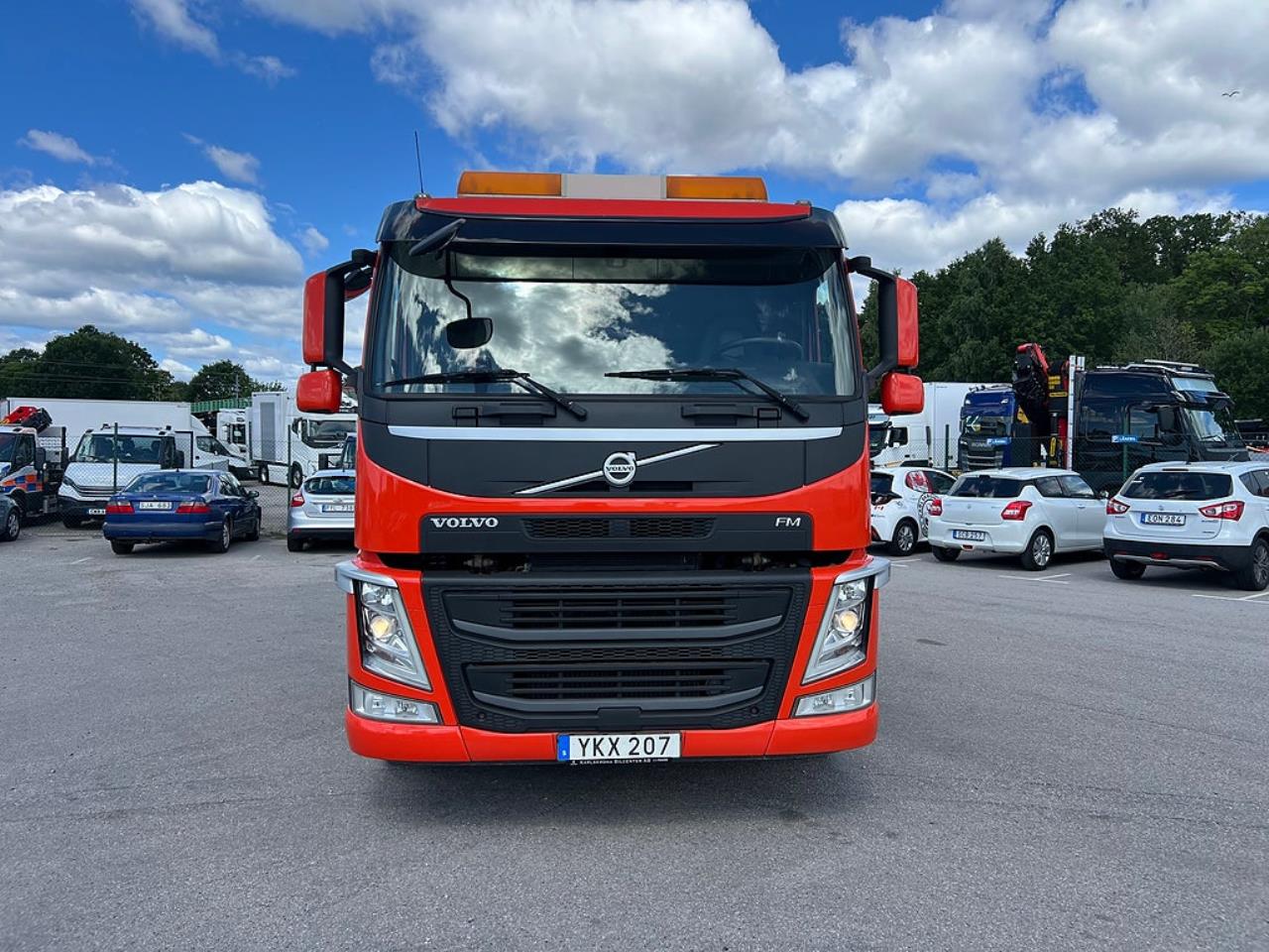 Volvo FM 370 4x2 Kranbil, Palfinger Kran, Euro 6 2017 - Kran