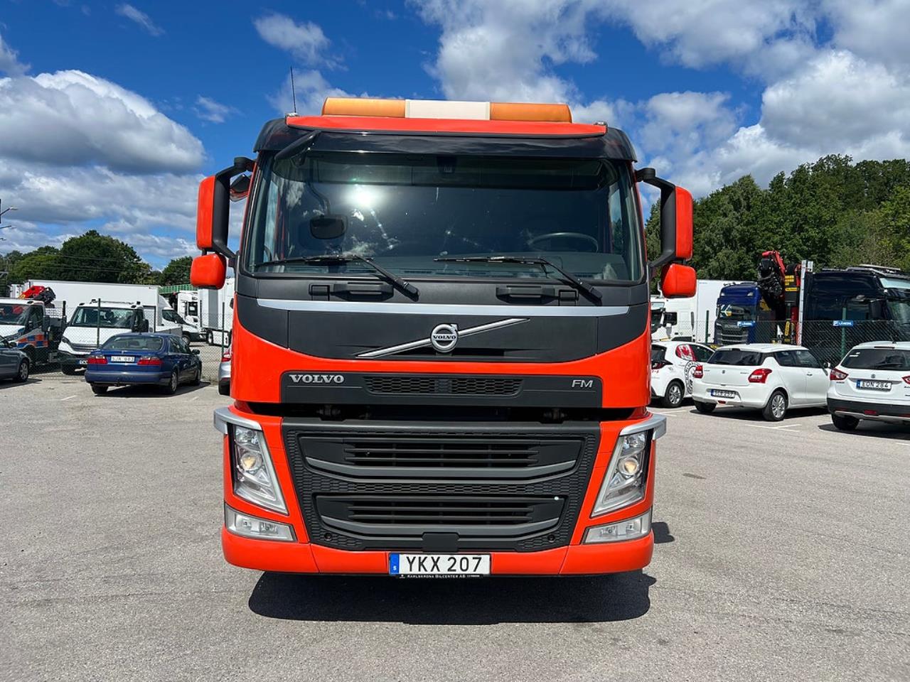 Volvo FM 370 4x2 Kranbil, Palfinger Kran, Euro 6 2017 - Kran