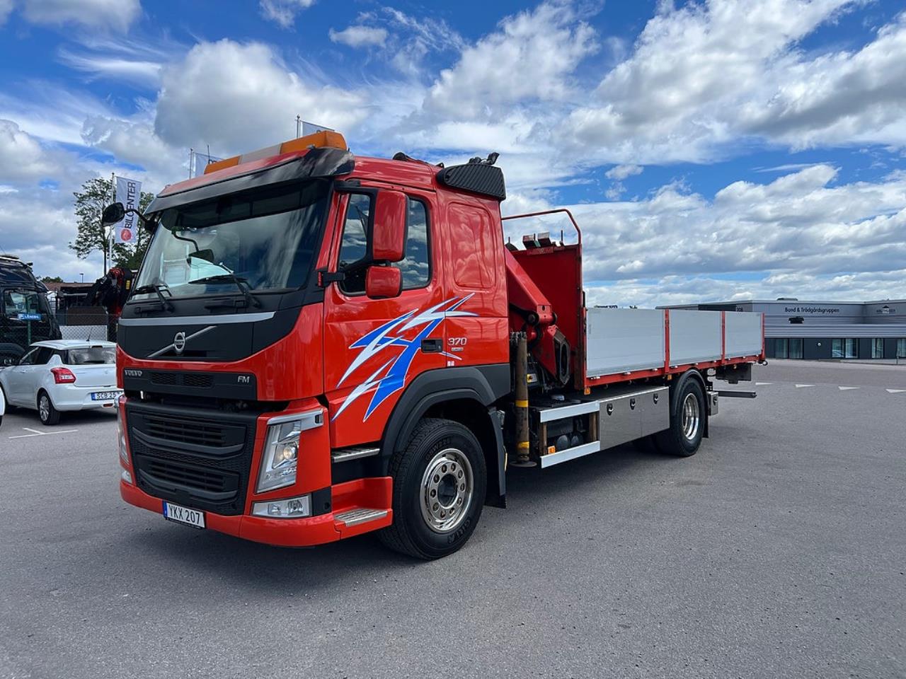 Volvo FM 370 4x2 Kranbil, Palfinger Kran, Euro 6 2017 - Kran