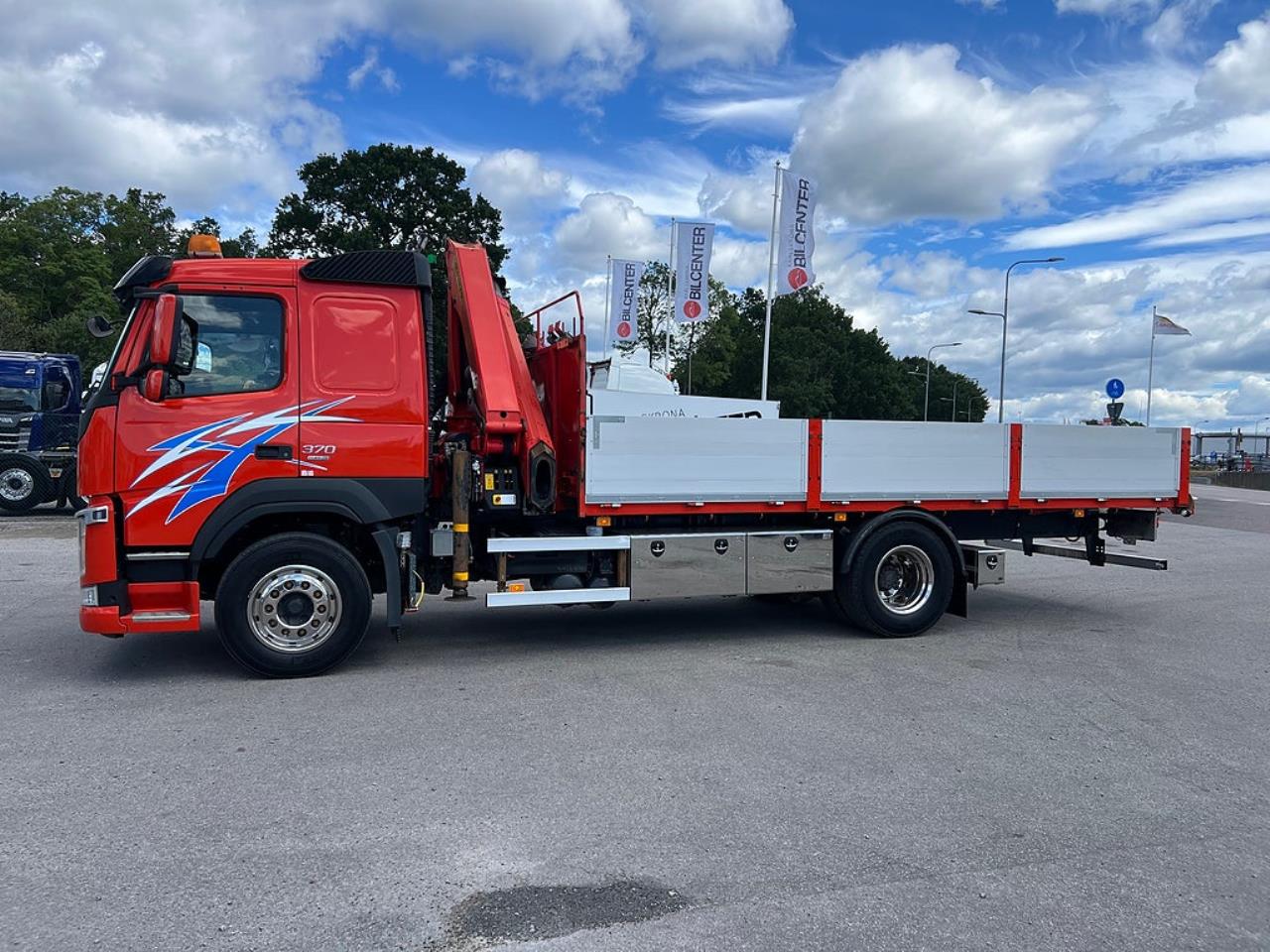 Volvo FM 370 4x2 Kranbil, Palfinger Kran, Euro 6 2017 - Kran