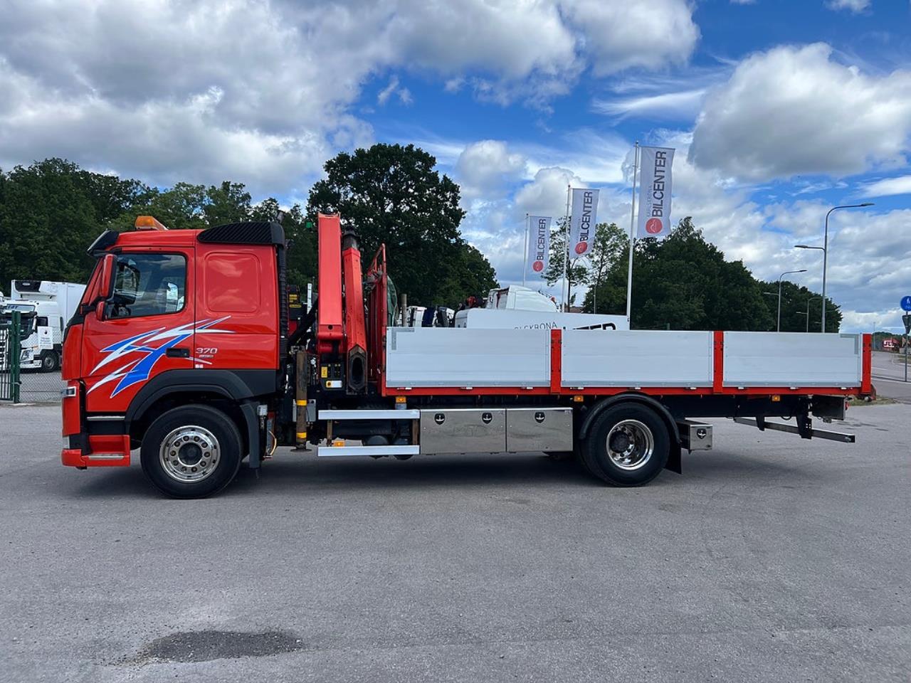 Volvo FM 370 4x2 Kranbil, Palfinger Kran, Euro 6 2017 - Kran