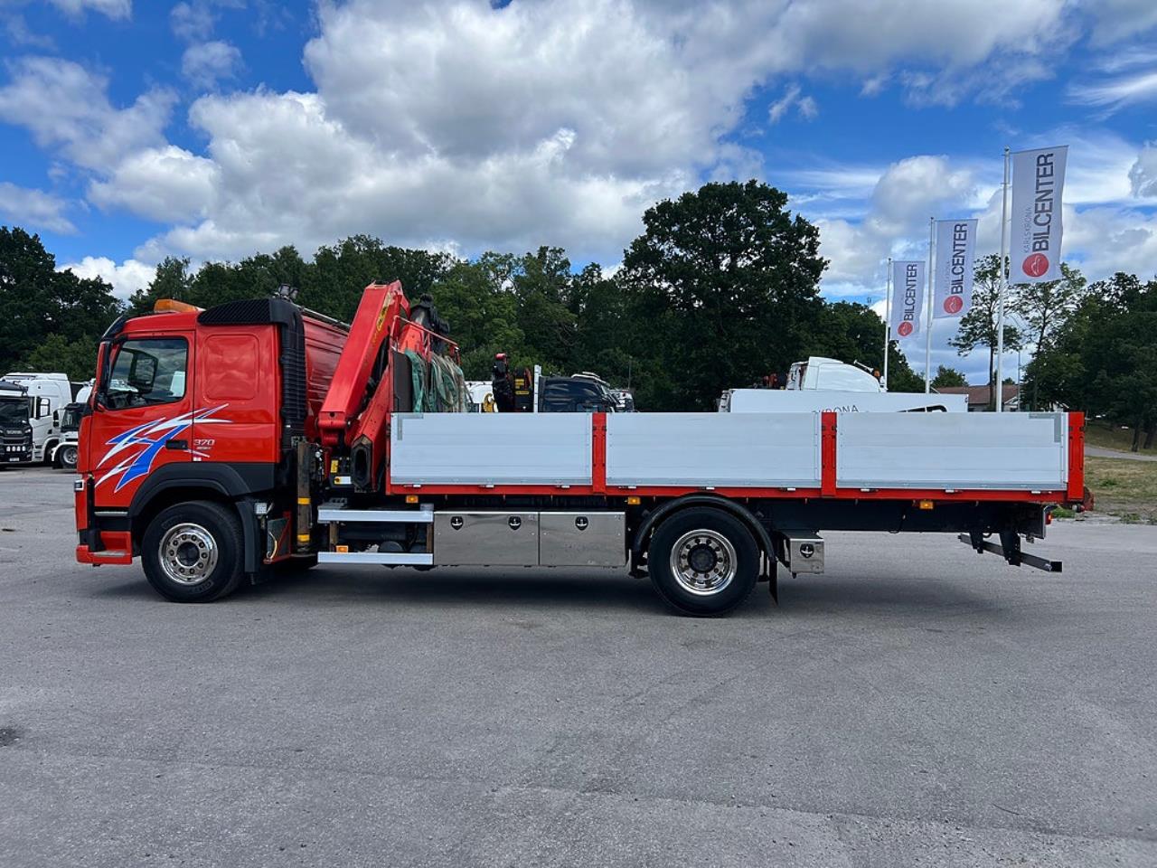 Volvo FM 370 4x2 Kranbil, Palfinger Kran, Euro 6 2017 - Kran