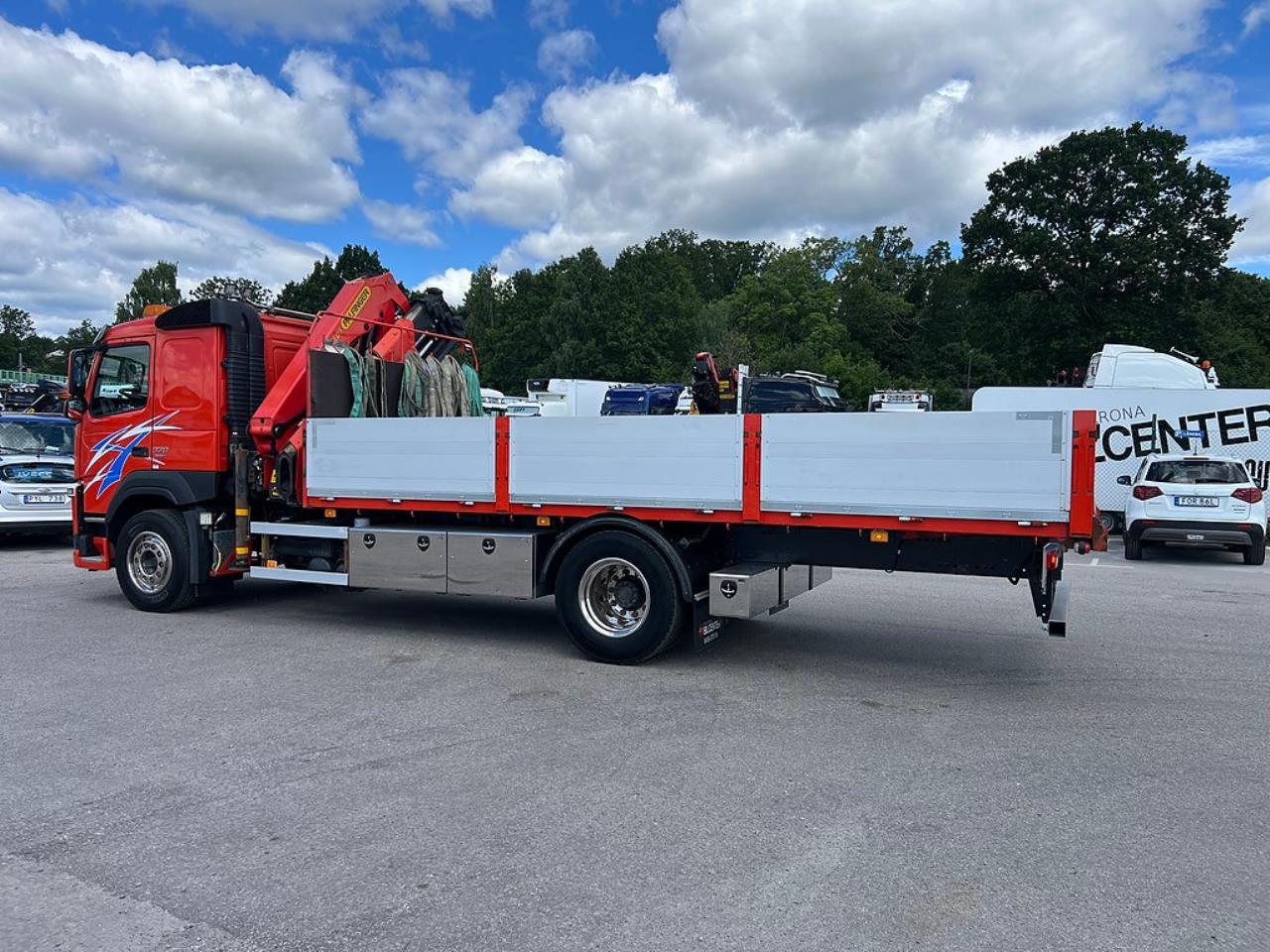 Volvo FM 370 4x2 Kranbil, Palfinger Kran, Euro 6 2017 - Kran