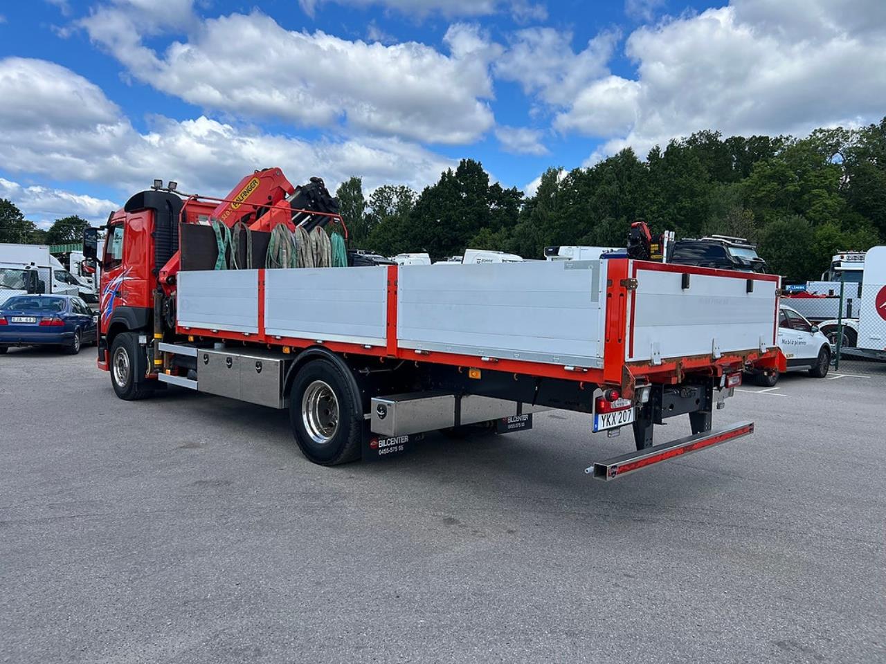 Volvo FM 370 4x2 Kranbil, Palfinger Kran, Euro 6 2017 - Kran