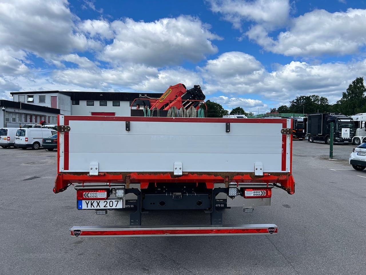 Volvo FM 370 4x2 Kranbil, Palfinger Kran, Euro 6 2017 - Kran
