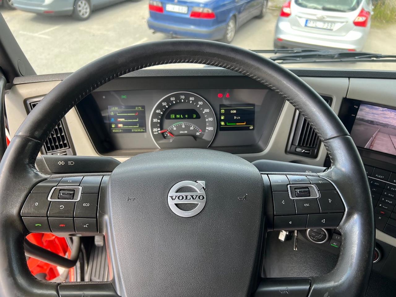 Volvo FM 370 4x2 Kranbil, Palfinger Kran, Euro 6 2017 - Kran