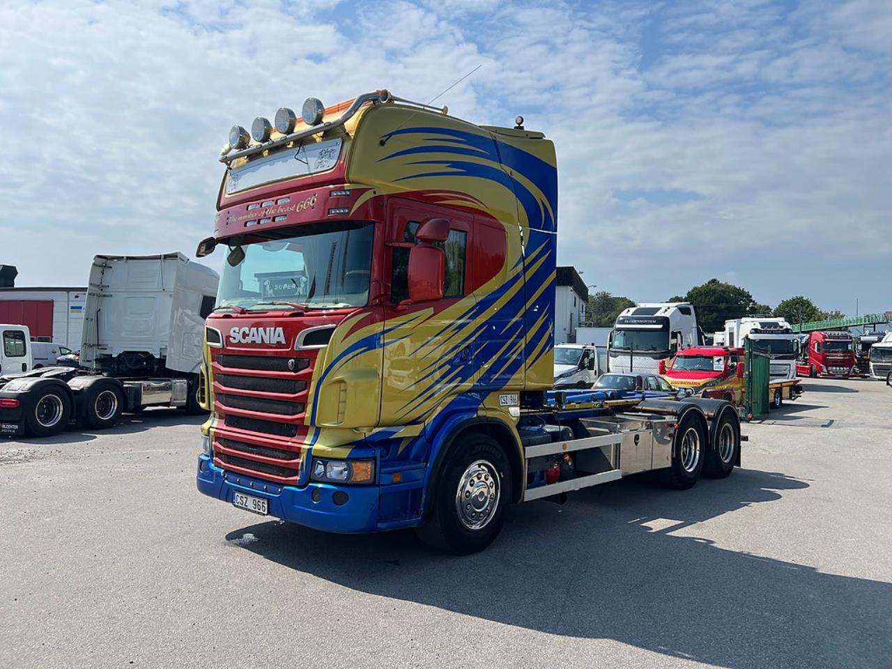 Scania R560 V8 6x4 Tandem, Lastv&auml;xlare 2011 - Krok/Lastv&auml;xlare