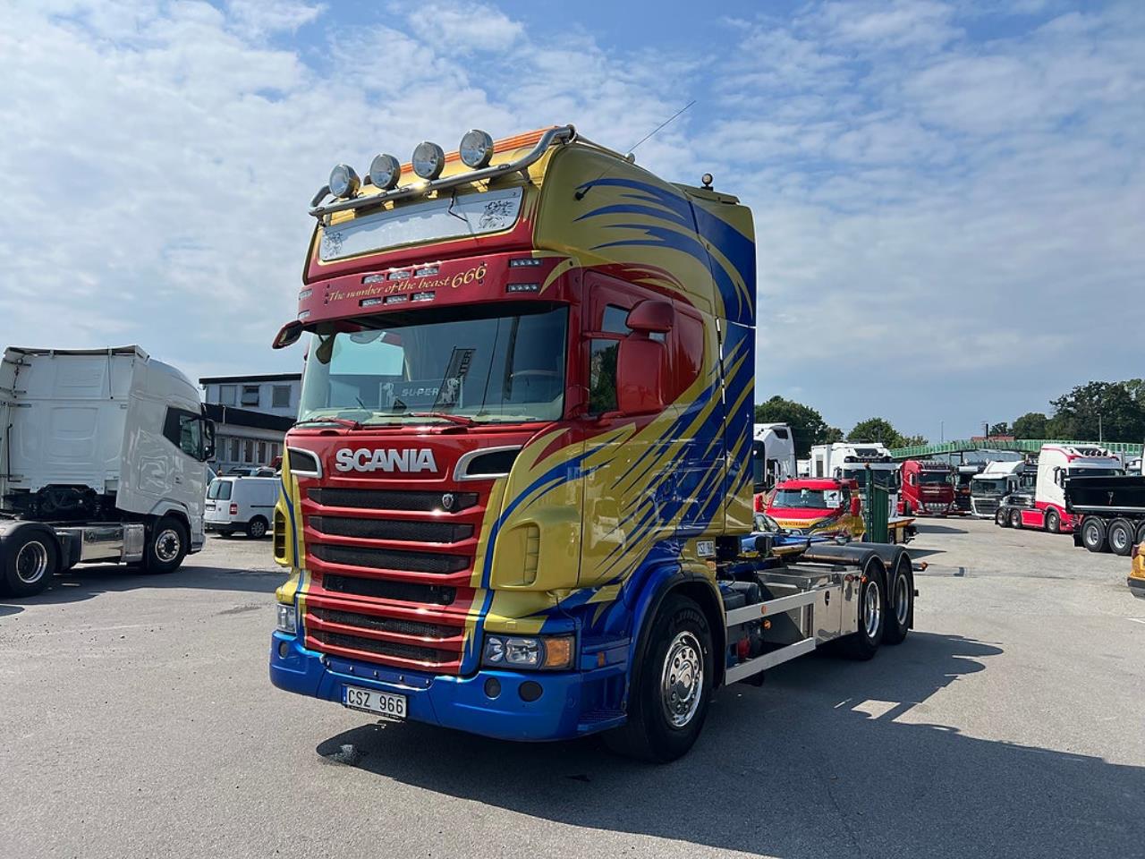 Scania R560 V8 6x4 Tandem, Lastv&auml;xlare 2011 - Krok/Lastv&auml;xlare