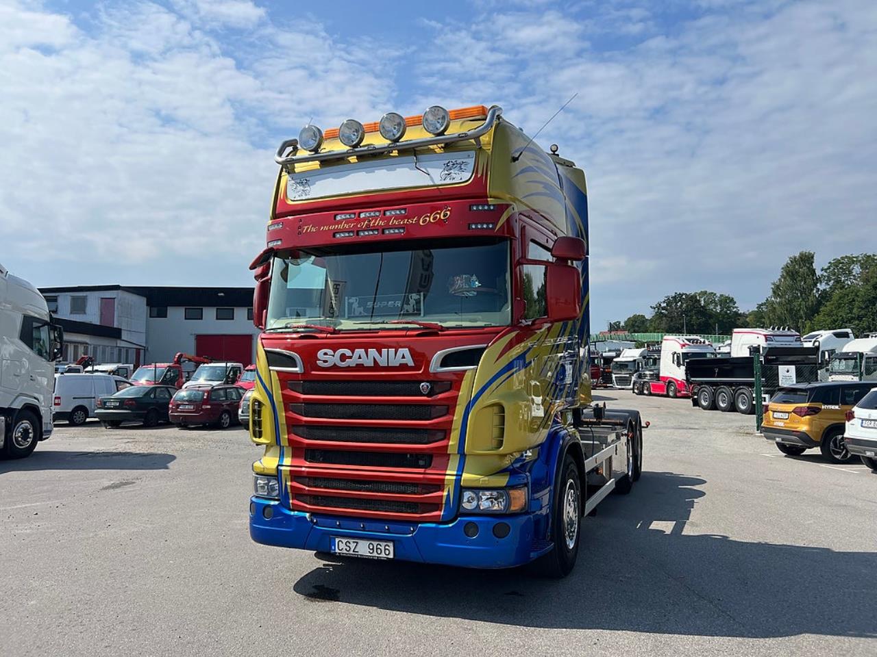 Scania R560 V8 6x4 Tandem, Lastv&auml;xlare 2011 - Krok/Lastv&auml;xlare