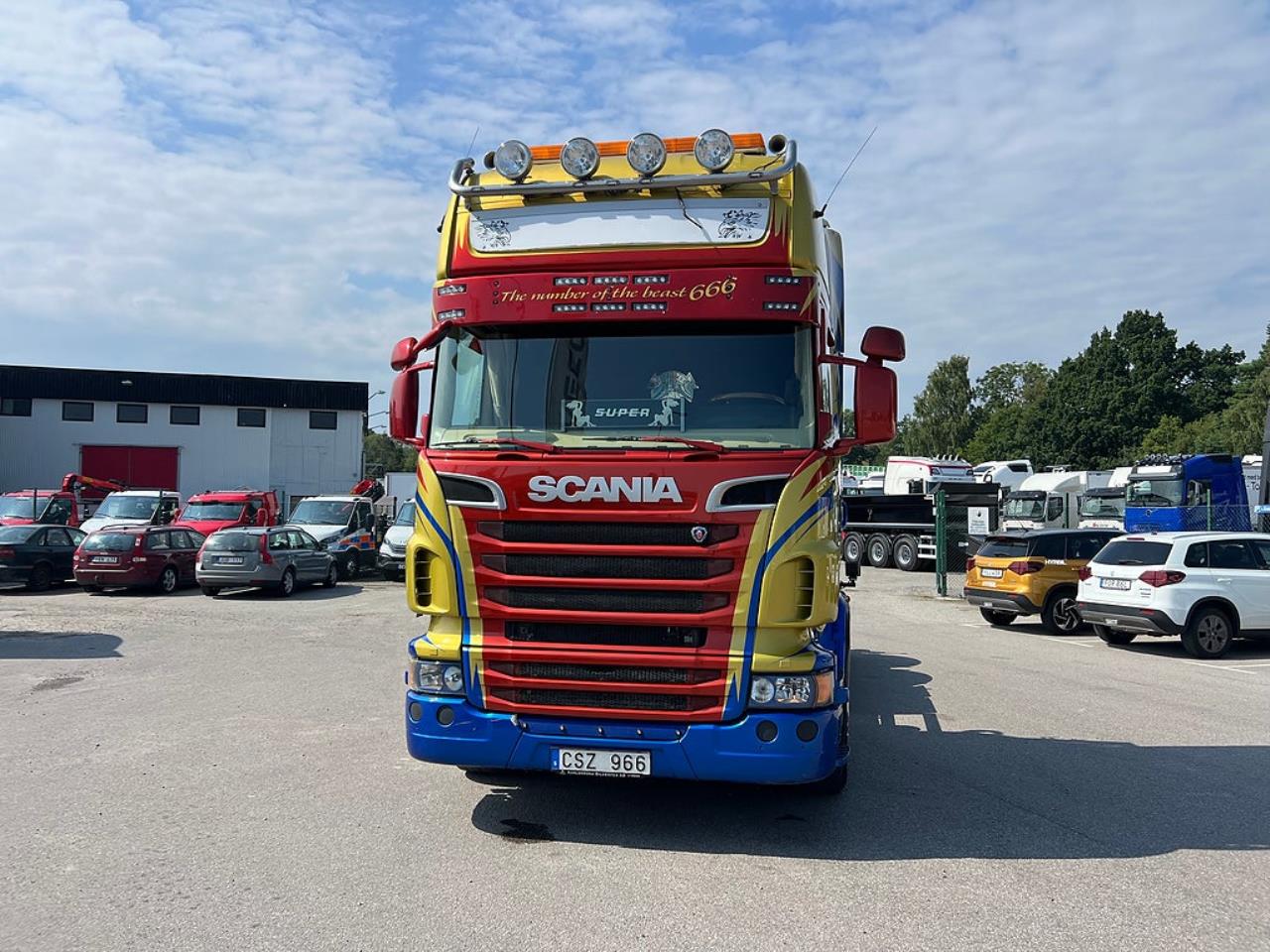 Scania R560 V8 6x4 Tandem, Lastv&auml;xlare 2011 - Krok/Lastv&auml;xlare