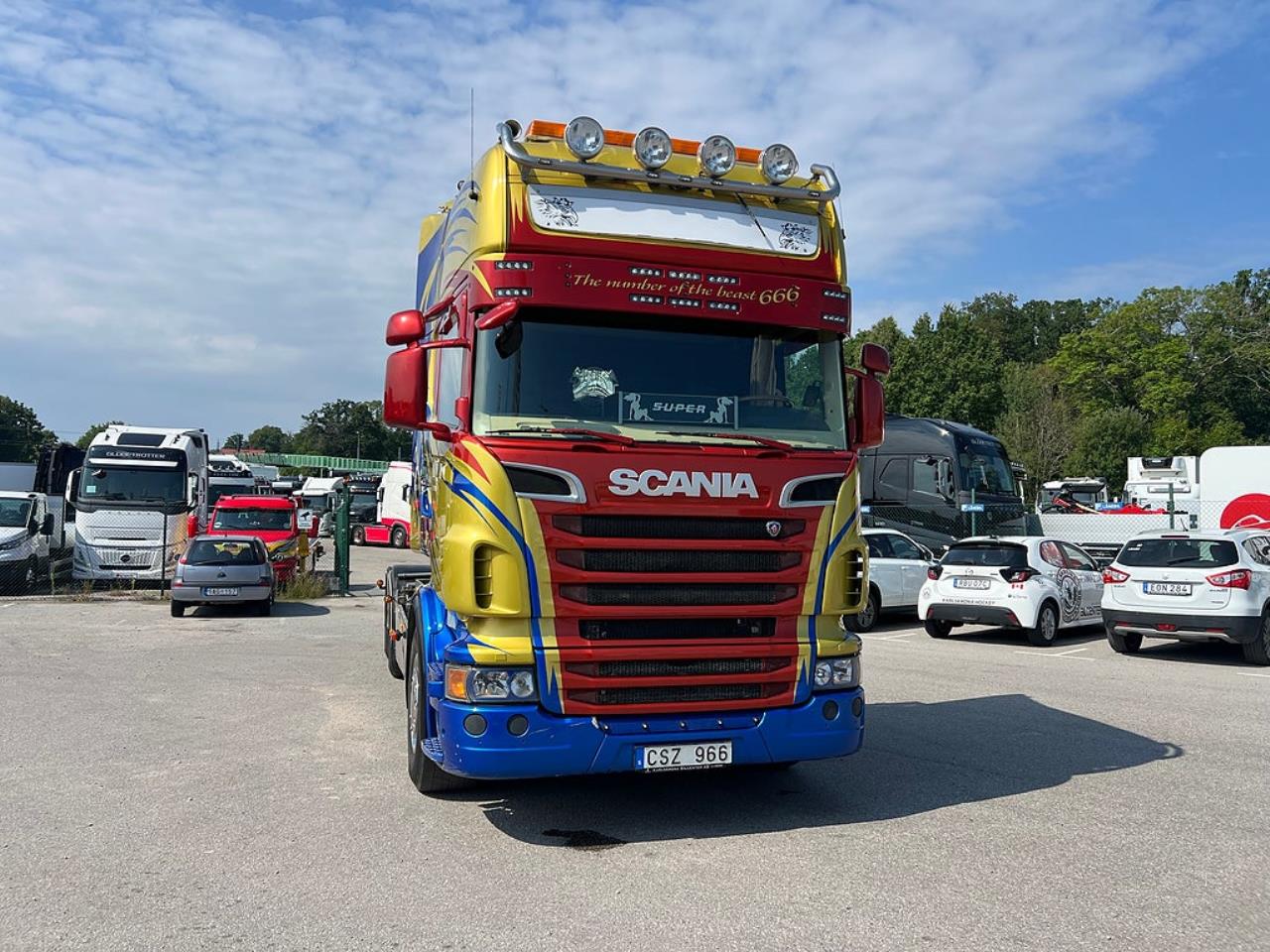Scania R560 V8 6x4 Tandem, Lastv&auml;xlare 2011 - Krok/Lastv&auml;xlare