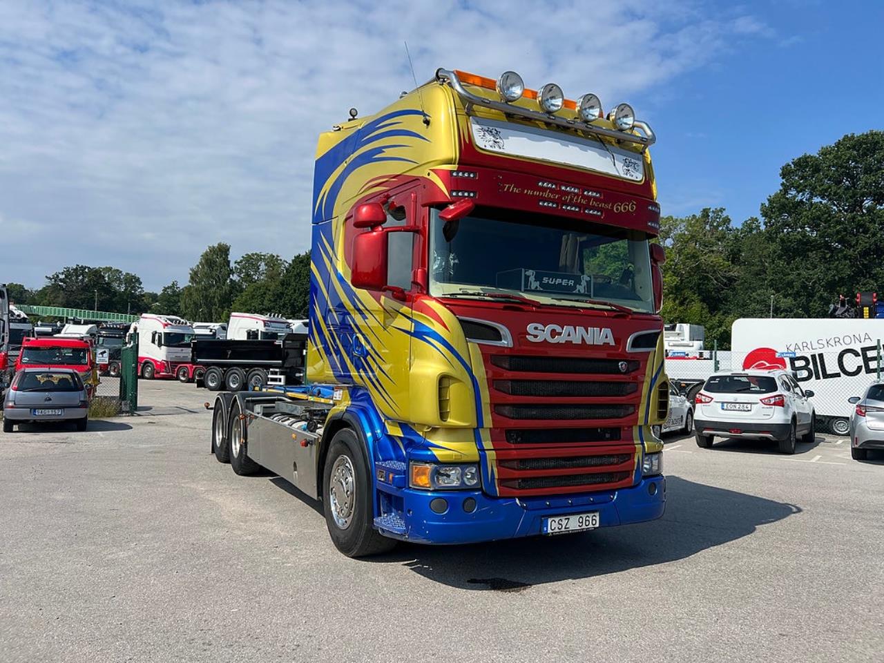 Scania R560 V8 6x4 Tandem, Lastv&auml;xlare 2011 - Krok/Lastv&auml;xlare