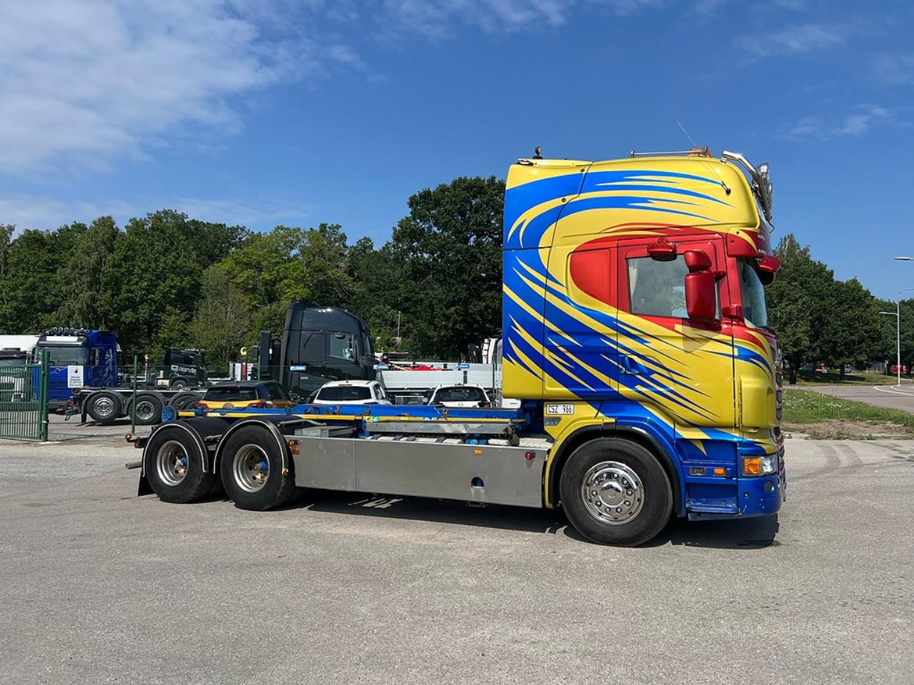 Scania R560 V8 6x4 Tandem, Lastv&auml;xlare 2011 - Krok/Lastv&auml;xlare