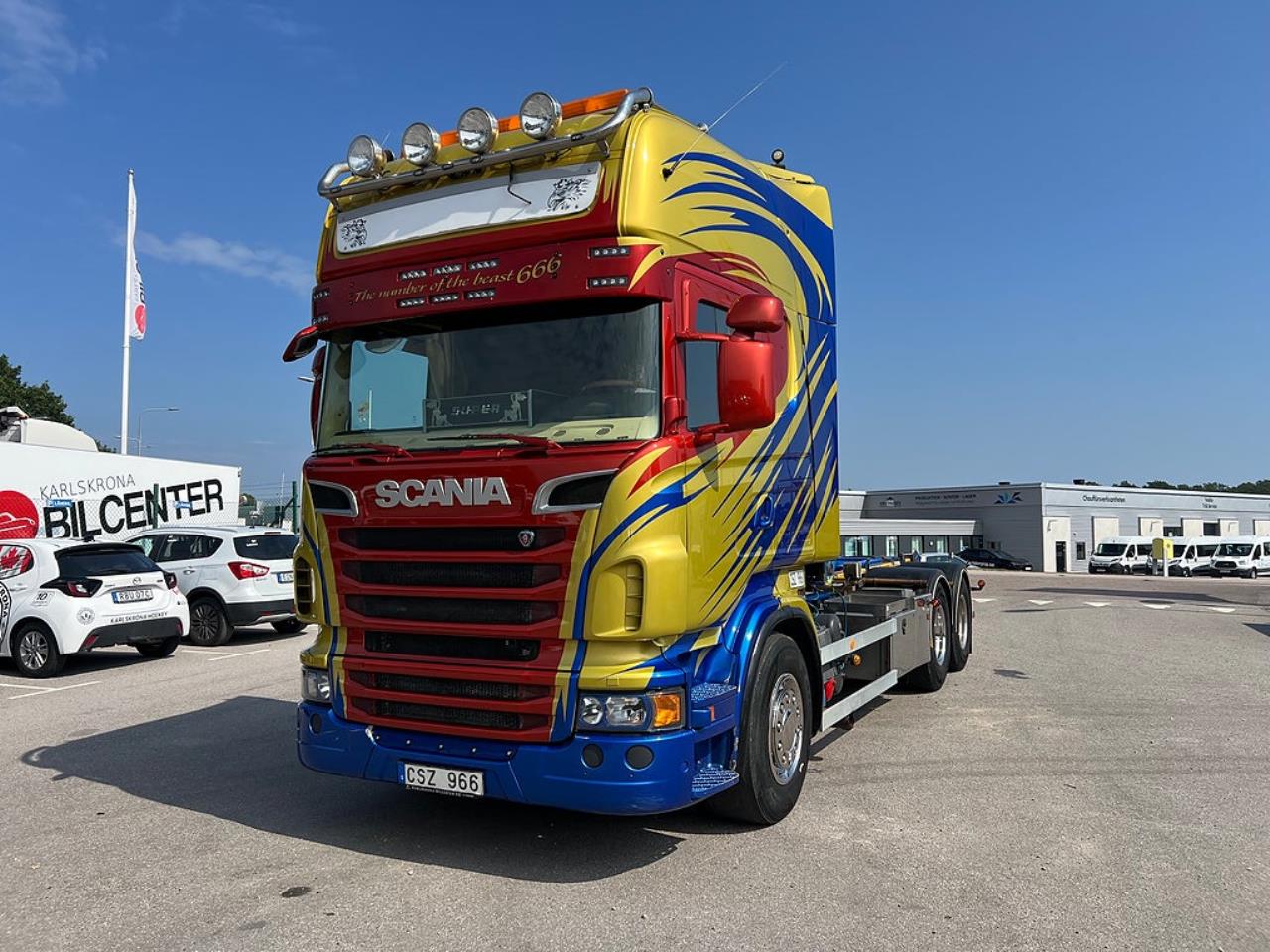 Scania R560 V8 6x4 Tandem, Lastv&auml;xlare 2011 - Krok/Lastv&auml;xlare