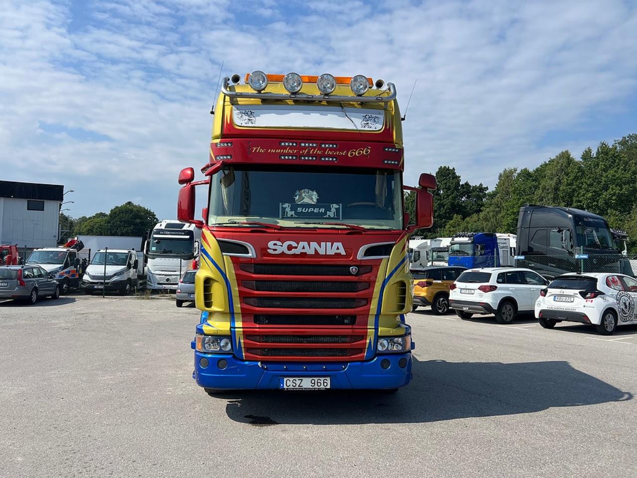 Scania R560 V8 6x4 Tandem, Lastv&auml;xlare 2011 - Krok/Lastv&auml;xlare