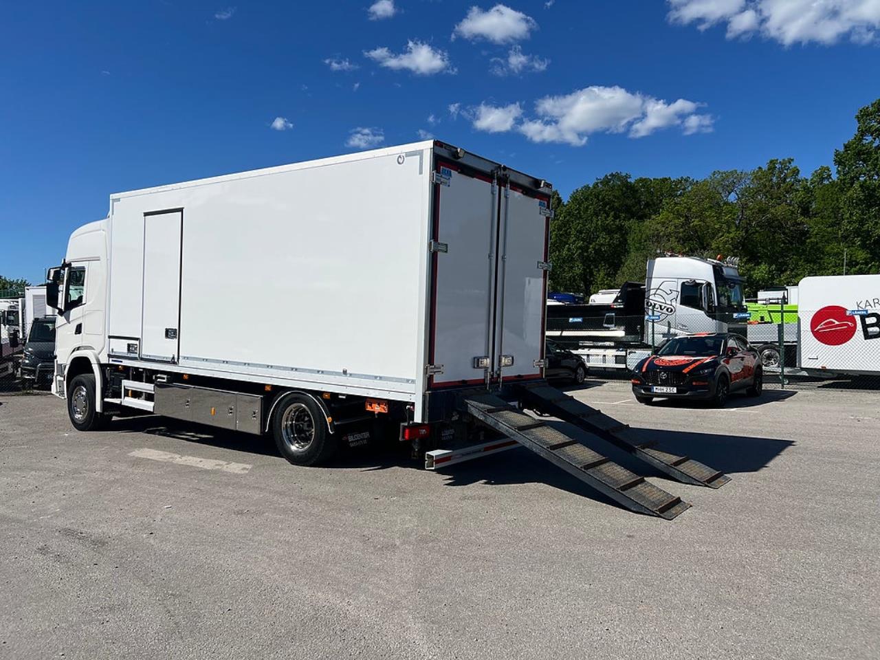 Scania G320 4x2 Maskintransport, Borrigg, Servicebil 2018 - &Ouml;vrigt