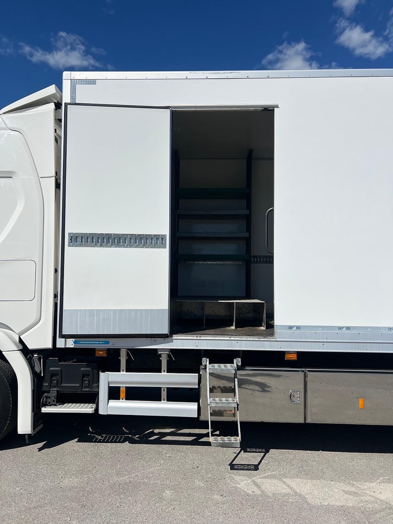 Scania G320 4x2 Maskintransport, Borrigg, Servicebil 2018 - &Ouml;vrigt