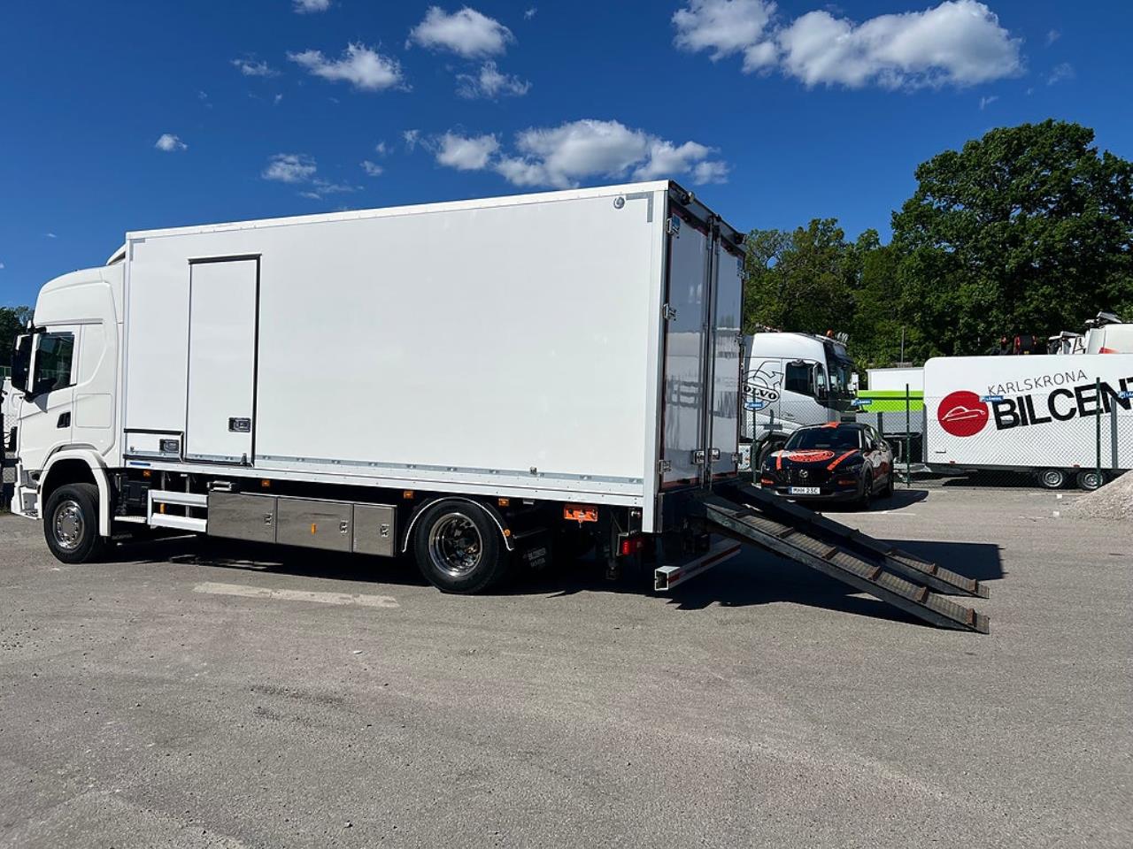 Scania G320 4x2 Maskintransport, Borrigg, Servicebil 2018 - &Ouml;vrigt
