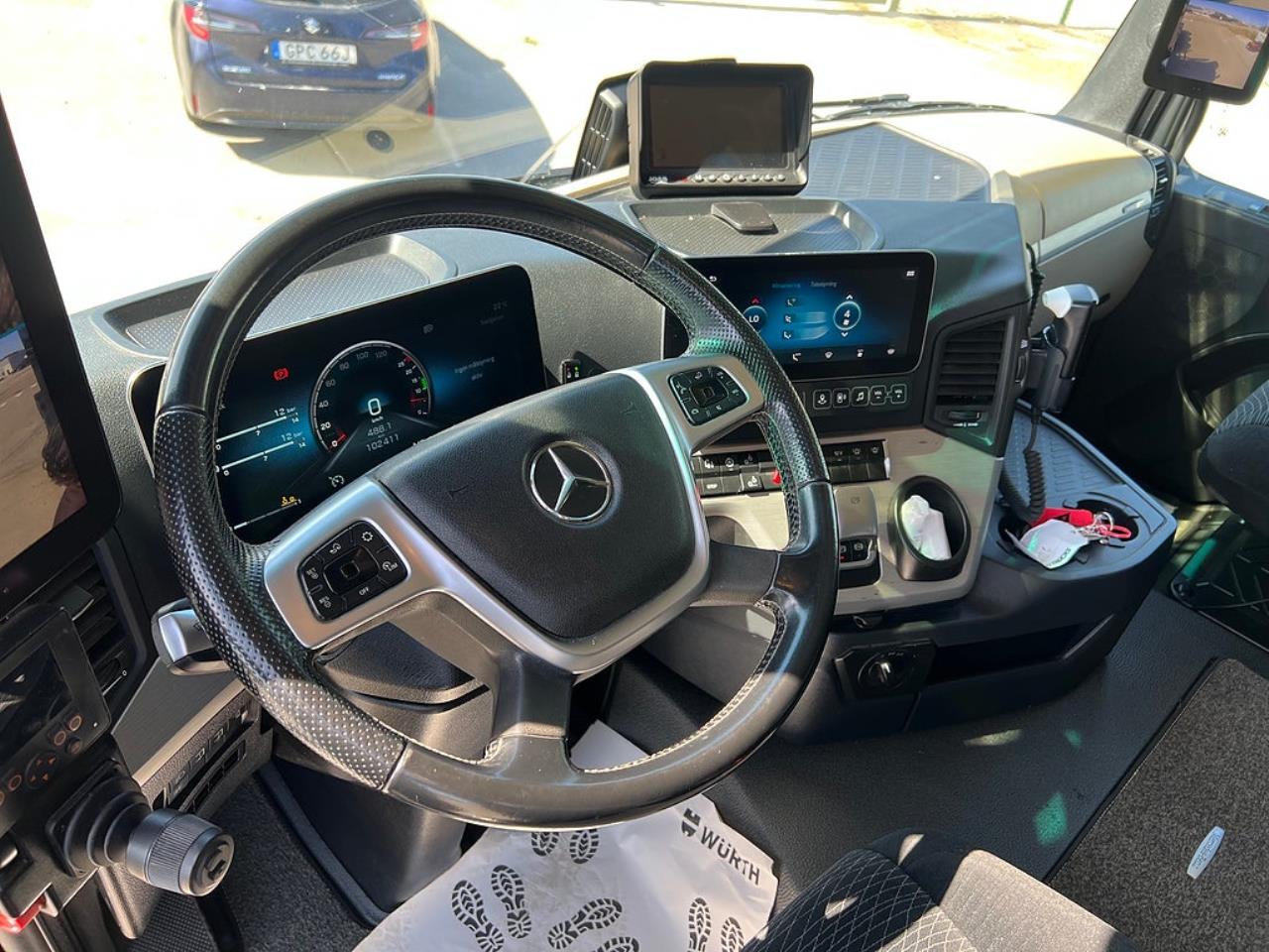 Mercedes-Benz Arocs 3251 Tridem Lastv&auml;xlare, Fullt Plogutrustad 2023 - Krok/Lastv&auml;xlare