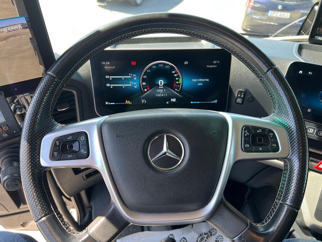 Mercedes-Benz Arocs 3251 Tridem Lastv&auml;xlare, Fullt Plogutrustad 2023 - Krok/Lastv&auml;xlare