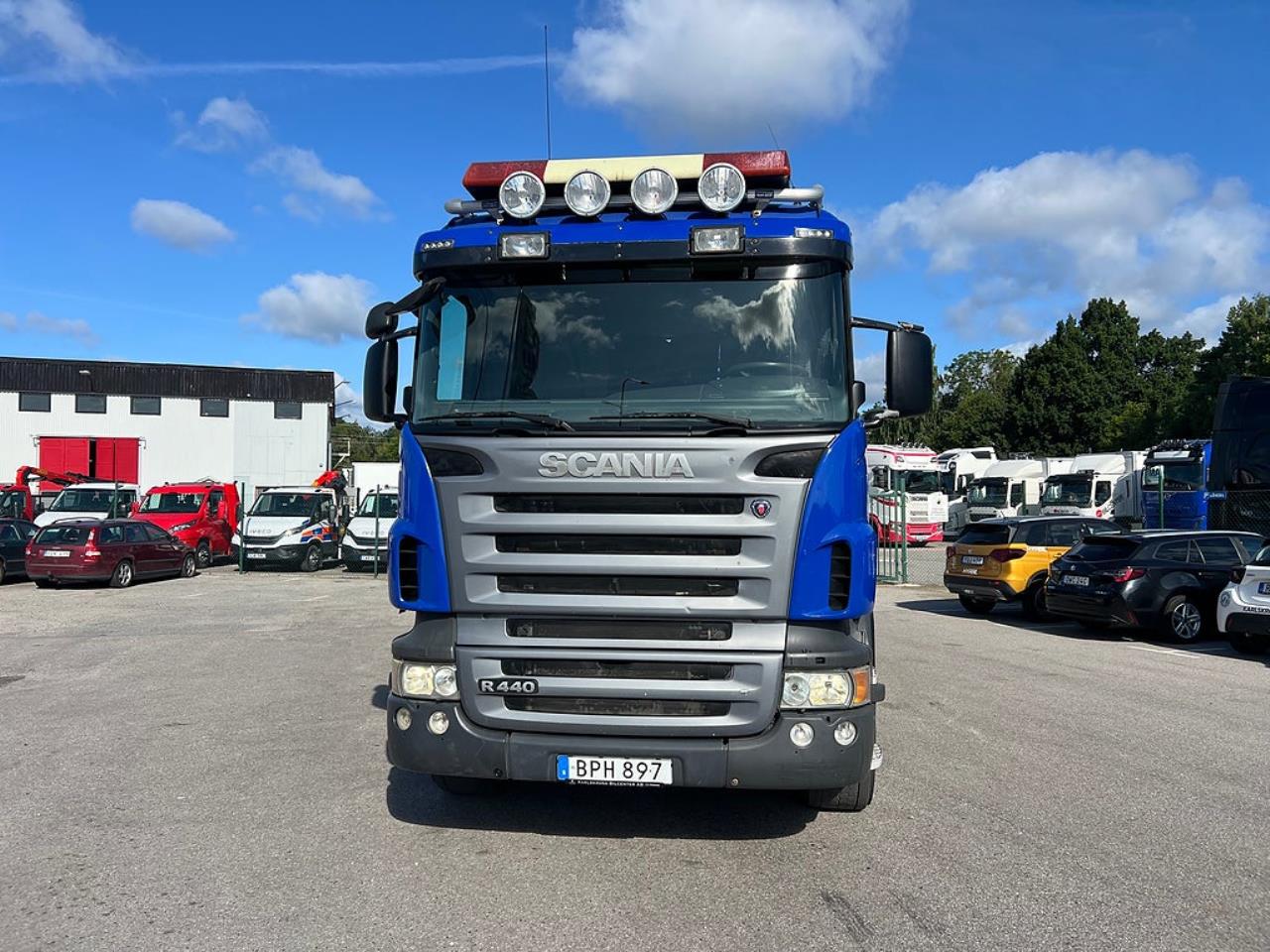 Scania R440 6x2*4 Hiab Lastv&auml;xlare inkl Flak, Euro 5 2009 - Krok/Lastv&auml;xlare