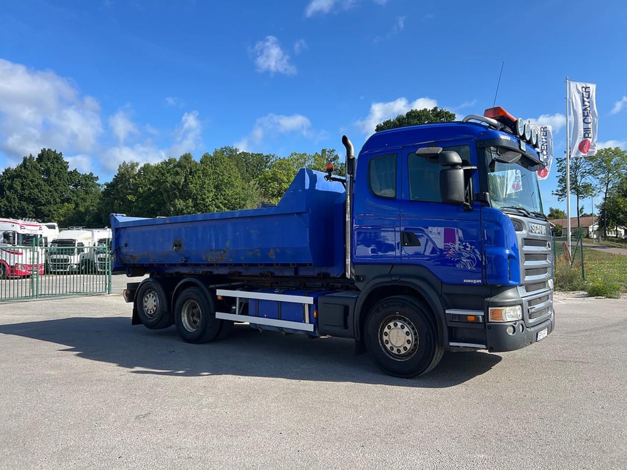 Scania R440 6x2*4 Hiab Lastv&auml;xlare inkl Flak, Euro 5 2009 - Krok/Lastv&auml;xlare