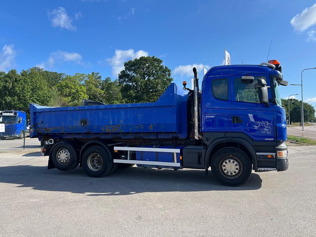 Scania R440 6x2*4 Hiab Lastv&auml;xlare inkl Flak, Euro 5 2009 - Krok/Lastv&auml;xlare