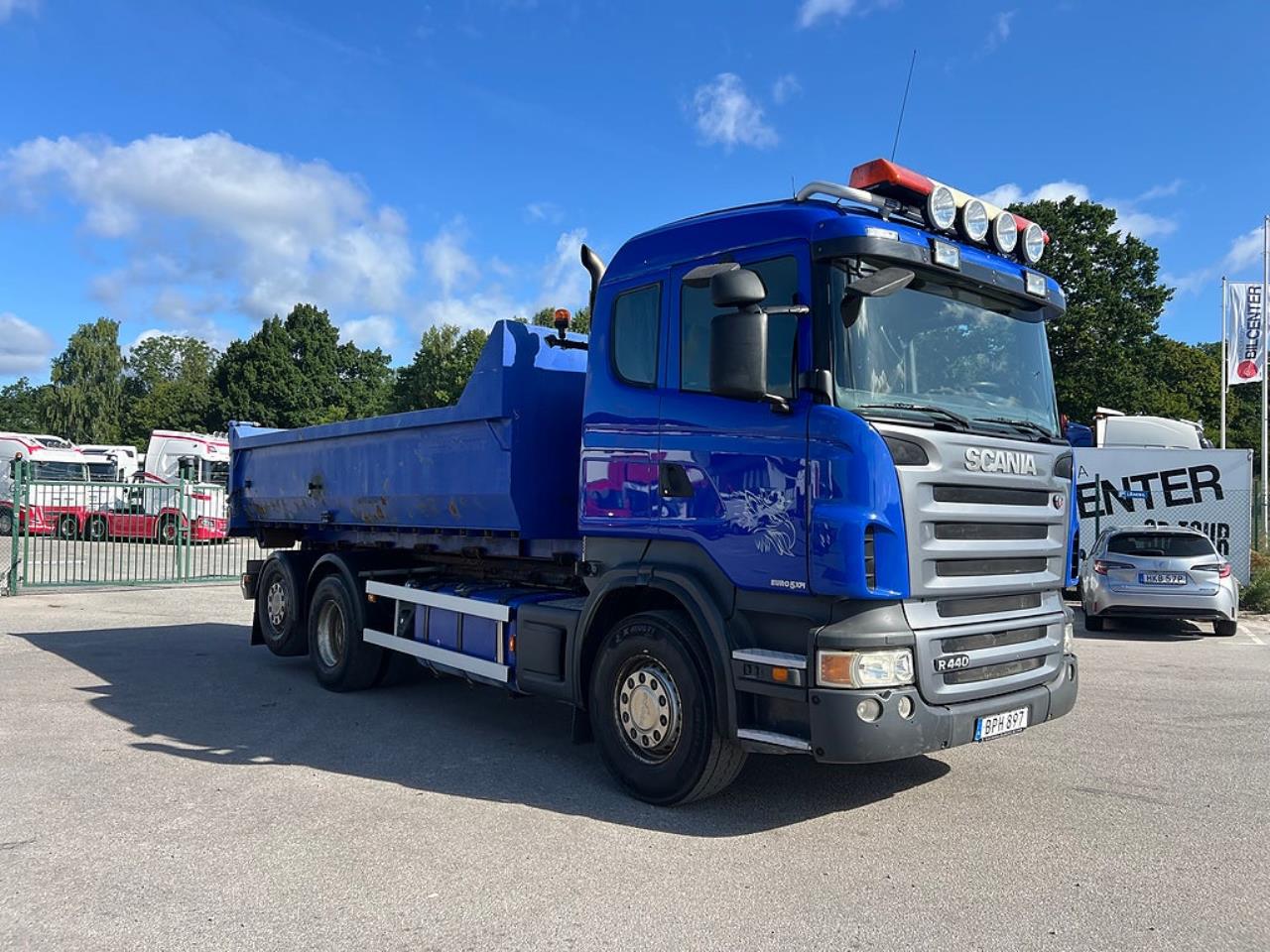 Scania R440 6x2*4 Hiab Lastv&auml;xlare inkl Flak, Euro 5 2009 - Krok/Lastv&auml;xlare