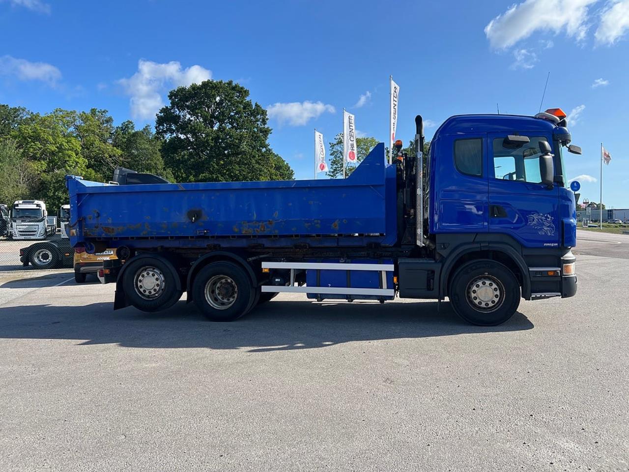 Scania R440 6x2*4 Hiab Lastv&auml;xlare inkl Flak, Euro 5 2009 - Krok/Lastv&auml;xlare