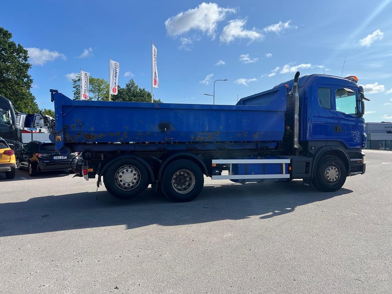 Scania R440 6x2*4 Hiab Lastv&auml;xlare inkl Flak, Euro 5 2009 - Krok/Lastv&auml;xlare