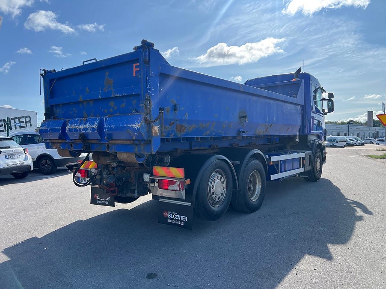 Scania R440 6x2*4 Hiab Lastv&auml;xlare inkl Flak, Euro 5 2009 - Krok/Lastv&auml;xlare