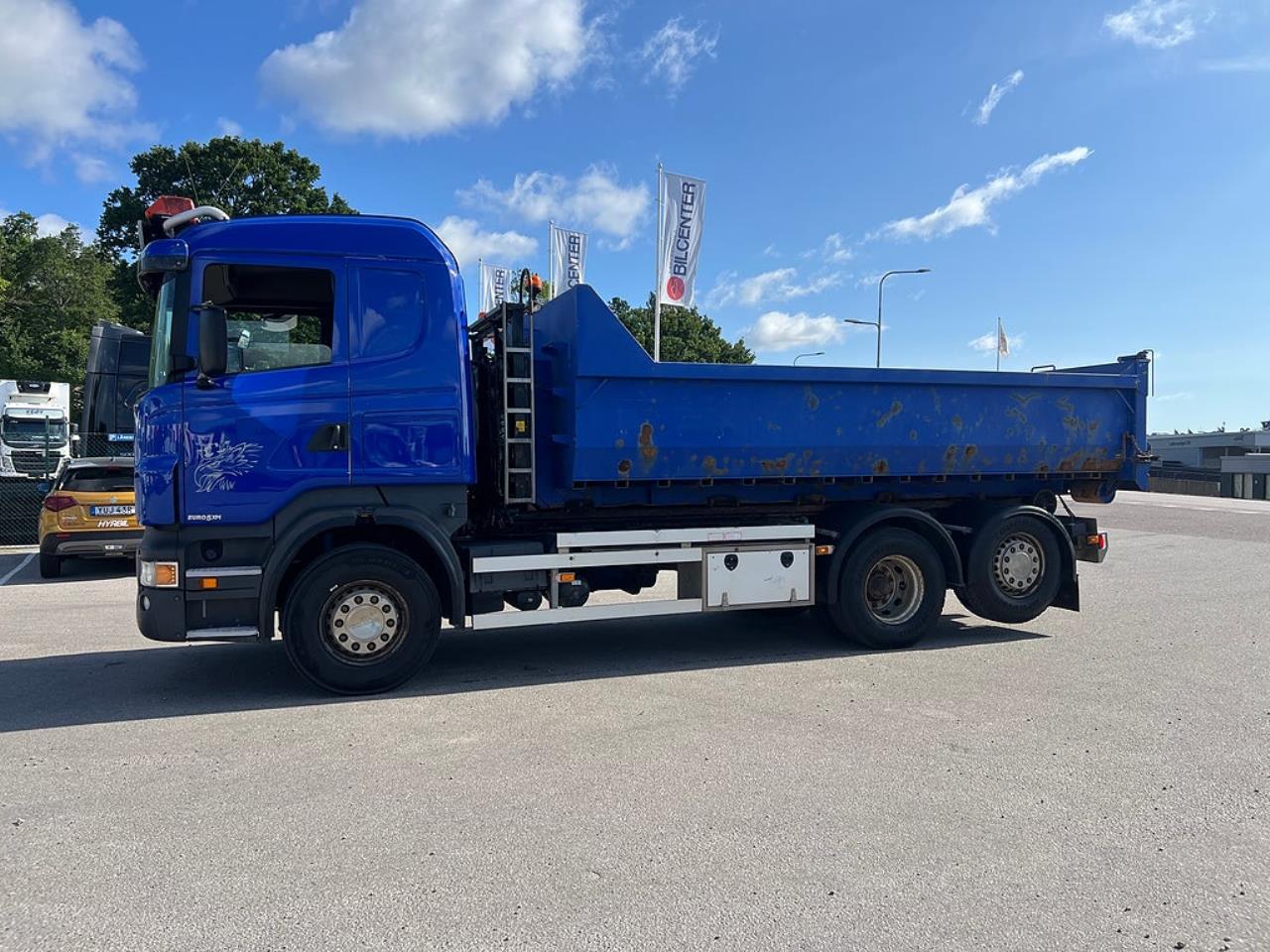 Scania R440 6x2*4 Hiab Lastv&auml;xlare inkl Flak, Euro 5 2009 - Krok/Lastv&auml;xlare