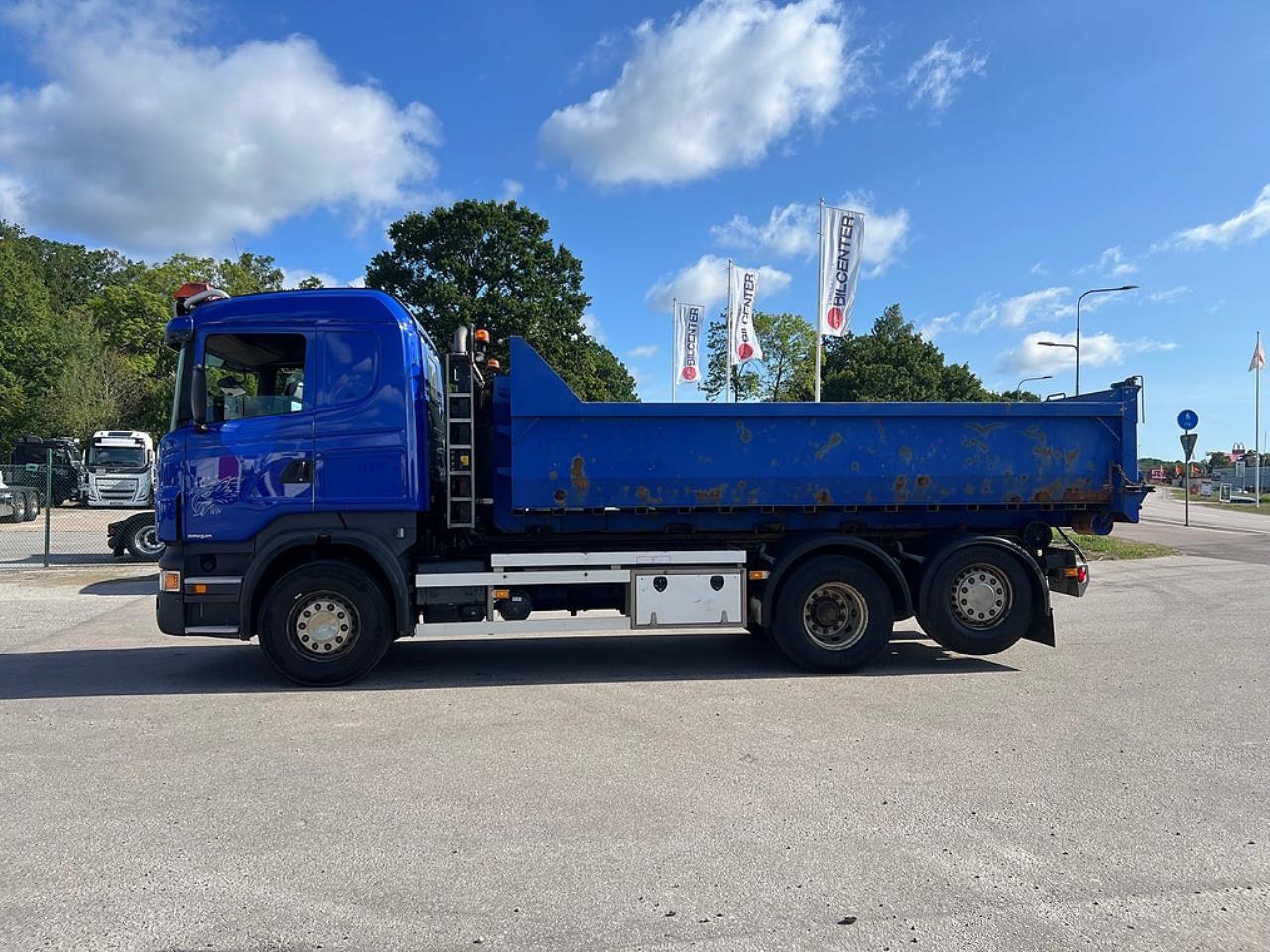 Scania R440 6x2*4 Hiab Lastv&auml;xlare inkl Flak, Euro 5 2009 - Krok/Lastv&auml;xlare