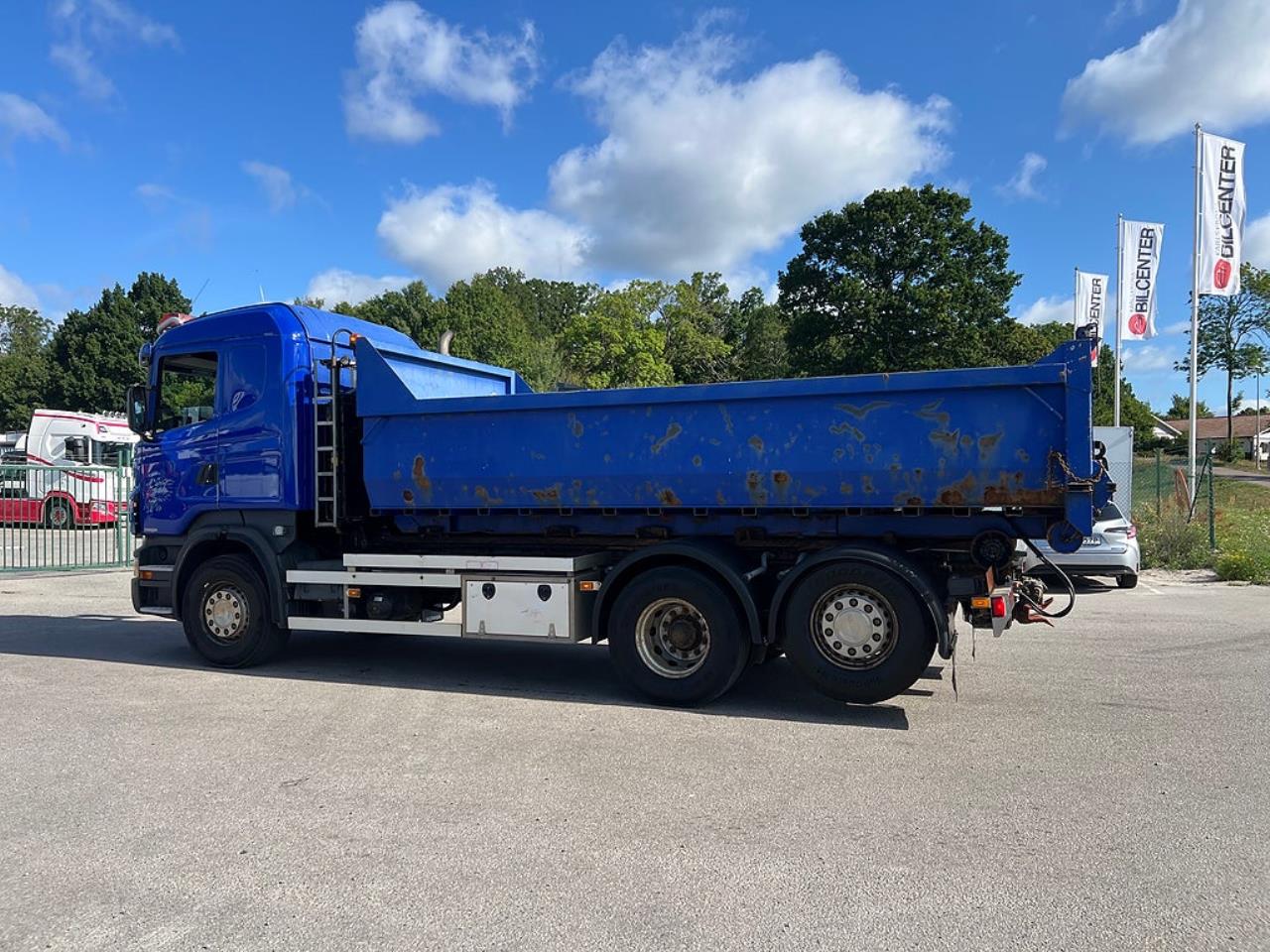 Scania R440 6x2*4 Hiab Lastv&auml;xlare inkl Flak, Euro 5 2009 - Krok/Lastv&auml;xlare