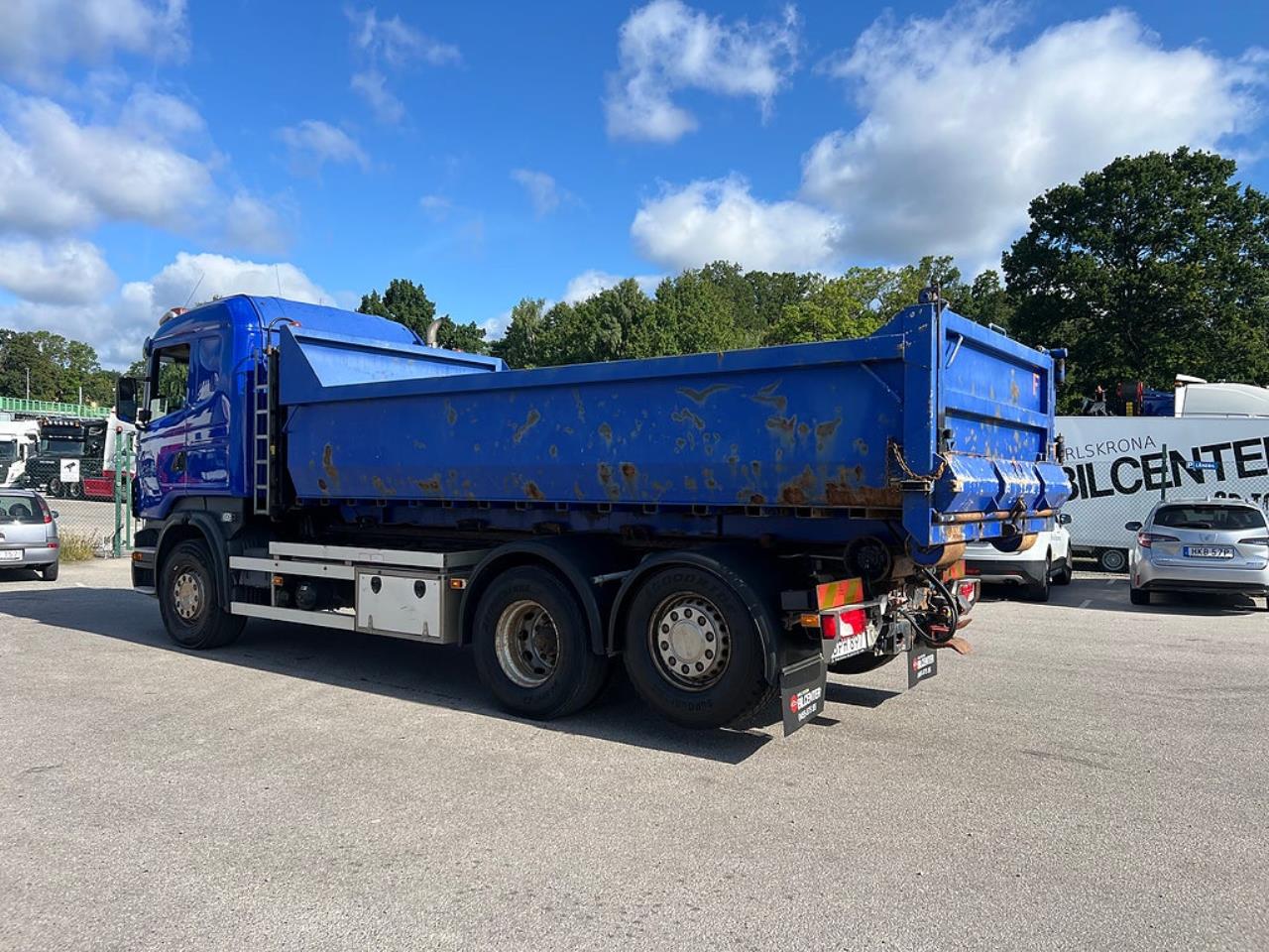 Scania R440 6x2*4 Hiab Lastv&auml;xlare inkl Flak, Euro 5 2009 - Krok/Lastv&auml;xlare