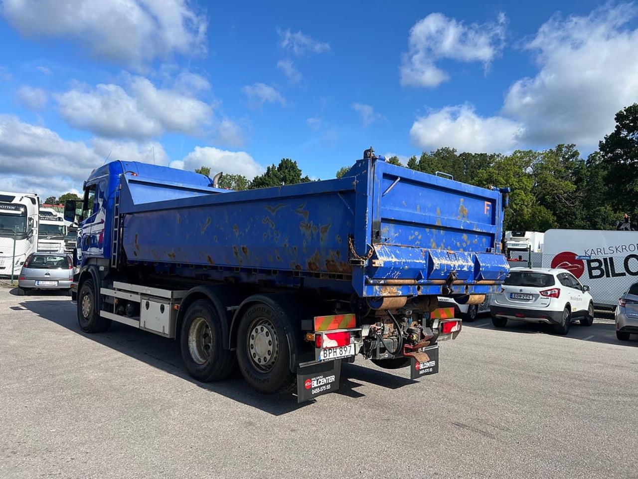 Scania R440 6x2*4 Hiab Lastv&auml;xlare inkl Flak, Euro 5 2009 - Krok/Lastv&auml;xlare