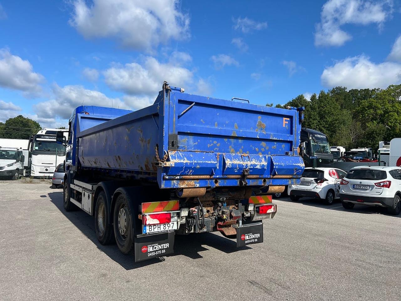 Scania R440 6x2*4 Hiab Lastv&auml;xlare inkl Flak, Euro 5 2009 - Krok/Lastv&auml;xlare