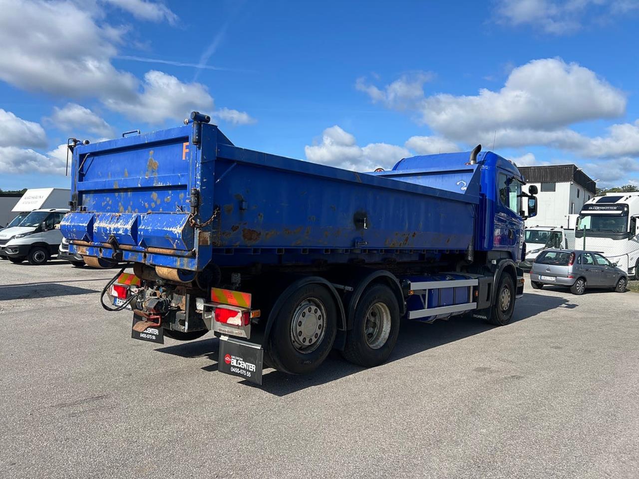 Scania R440 6x2*4 Hiab Lastv&auml;xlare inkl Flak, Euro 5 2009 - Krok/Lastv&auml;xlare